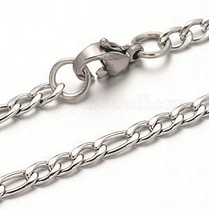 Stainless steel rope chain 45cm 2.3mm