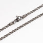 Stainless steel rope chain 50cm 2.3mm