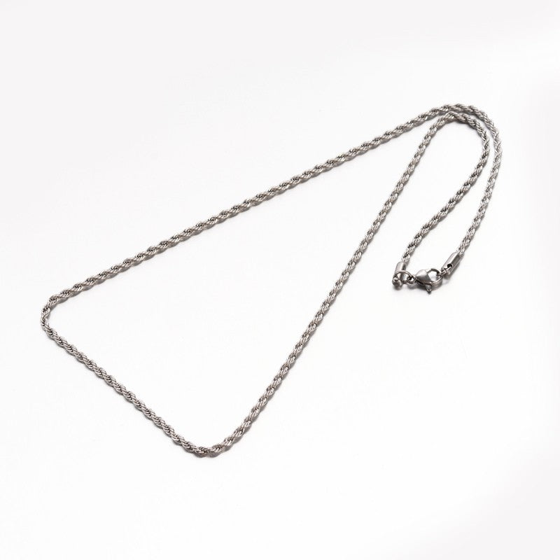 Stainless steel rope chain 50cm 2.3mm